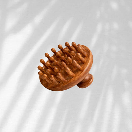 Brosse massage cuir chevelu